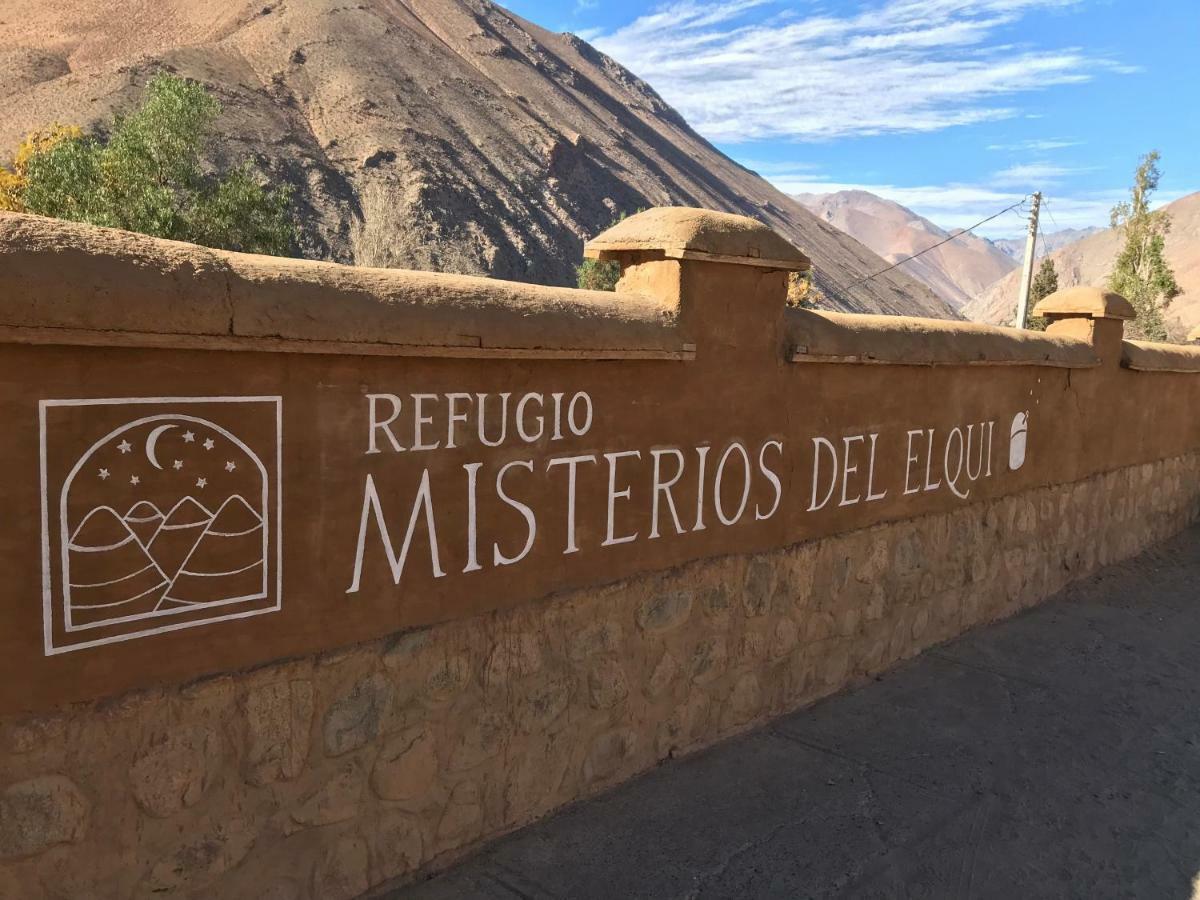 לינה וארוחת בוקר פיסקו אלקי Refugio Misterios Del Elqui מראה חיצוני תמונה